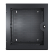 Picture of APC NetShelter 13U Wallmount Rack Cabinet Vented Door Double Hinged Server Depth