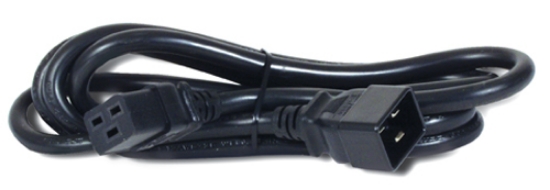 Picture of APC AP9877 power cable Black 1.98 m C19 coupler C20 coupler