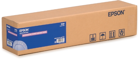 Picture of Epson Water Color Paper - Radiant White Roll, 24" x 18 m, 190g/m²