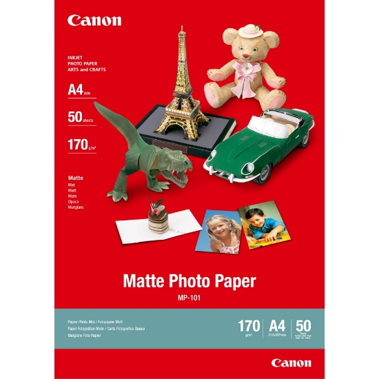 Picture of Canon MP-101 Matte Photo Paper A4 - 50 Sheets