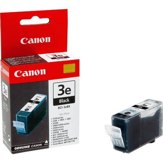 Picture of Canon BCI-3e BK Black Ink Cartridge