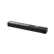 Picture of APC RACK PDU BASIC 1 U 16A 230V power distribution unit (PDU) 12 AC outlet(s) 0U/1U Black