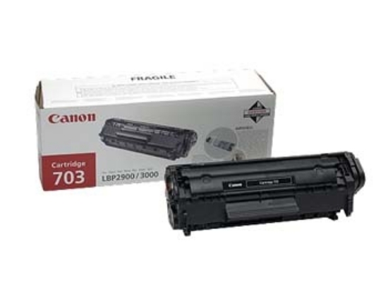 Picture of Canon Toner CRG703 Black toner cartridge 3 pc(s) Original