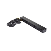 Picture of APC NetShelter Basic Rack PDU, 1U, 1PH, 3.7kW 230V 16A or 3.3kW 208V 16A, x12 C13 outlets, C20 cord