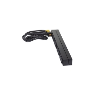 Picture of APC NetShelter Basic Rack PDU, 1U, 1PH, 3.7kW 230V 16A or 3.3kW 208V 16A, x12 C13 outlets, C20 cord