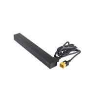 Picture of APC NetShelter Basic Rack PDU, 1U, 1PH, 3.7kW 230V 16A or 3.3kW 208V 16A, x12 C13 outlets, C20 cord