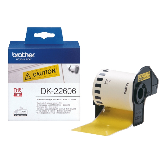 Picture of Brother Yellow Continuous Film Tape