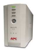Picture of APC Back-UPS, 500VA/300W, Tower, 230V, 4x IEC C13 Outlets , User Replaceable Battery