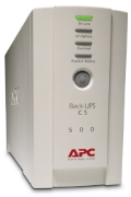 Picture of APC Back-UPS, 500VA/300W, Tower, 230V, 4x IEC C13 Outlets , User Replaceable Battery