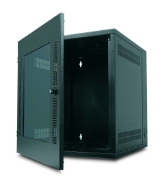 Picture of APC NetShelter 13U Wallmount Rack Cabinet Glass Door Double Hinged Server Depth