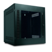 Picture of APC NetShelter 13U Wallmount Rack Cabinet Glass Door Double Hinged Server Depth