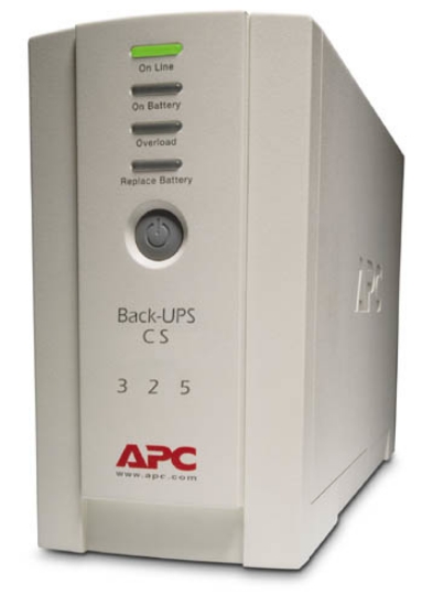 Picture of APC Back-UPS CS 325 w/o SW uninterruptible power supply (UPS) 0.325 kVA 210 W