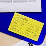 Picture of Brother DK-44605 printer label Yellow