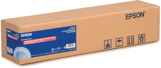 Picture of Epson Premium Glossy Photo Paper Roll, 24" x 30,5 m, 260g/m²