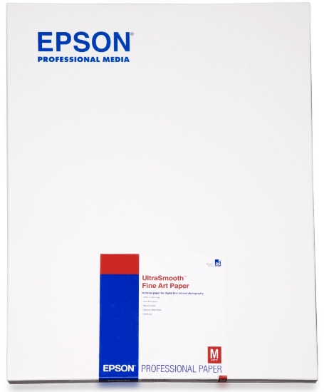 Picture of Epson Ultrasmooth Fine Art Paper, DIN A2, 325g/m², 25 Sheets