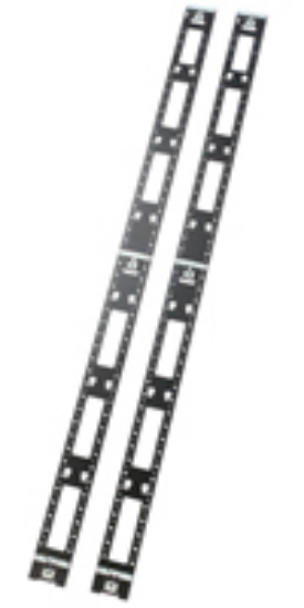 Picture of APC NetShelter Cable Management, Vertical Cable Manager, for NetShelter SX 48U, Black, 117 x 2197 x 16 mm