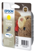Picture of Epson Teddybear Singlepack Yellow T0614 DURABrite Ultra Ink