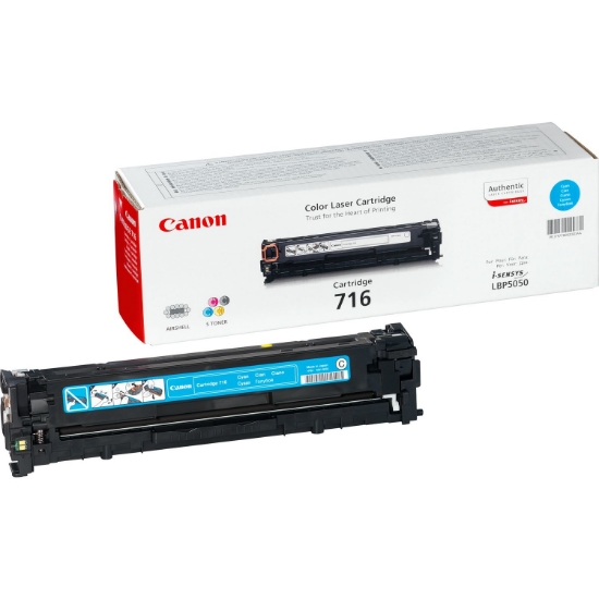 Picture of Canon 716 Cyan toner cartridge 1 pc(s) Original