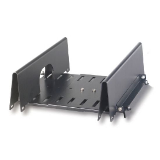 Picture of APC ACAC10005 rack accessory Cable management panel