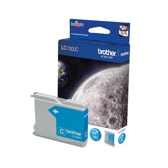 Picture of Brother LC1000C ink cartridge 1 pc(s) Original Cyan