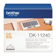 Picture of Brother DK-11240 printer label White
