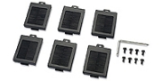 Picture of APC NetShelter Cable Management, Mounting Rail Brush Strips, Set of 6, for NetShelter SX 750 mm Wide, Black, 76 x 114 x 13 mm
