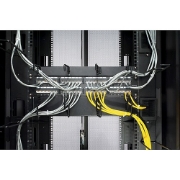 Picture of APC NetShelter Cable Management, Mounting Rail Brush Strips, Set of 6, for NetShelter SX 750 mm Wide, Black, 76 x 114 x 13 mm
