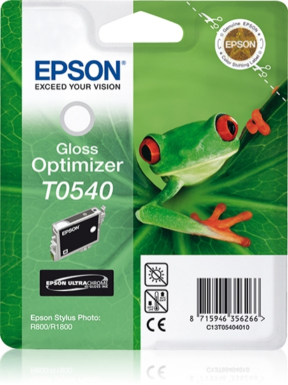 Picture of Epson Singlepack Gloss Optimizer T0540 Ultra Chrome Hi-Gloss