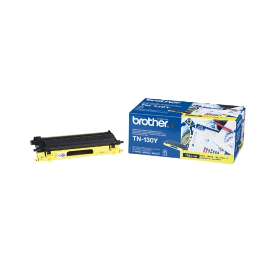 Picture of Brother TN-130Y toner cartridge 1 pc(s) Original Yellow