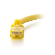 Picture of C2G Cat6 550MHz Snagless Patch Cable 10m networking cable Yellow U/UTP (UTP)