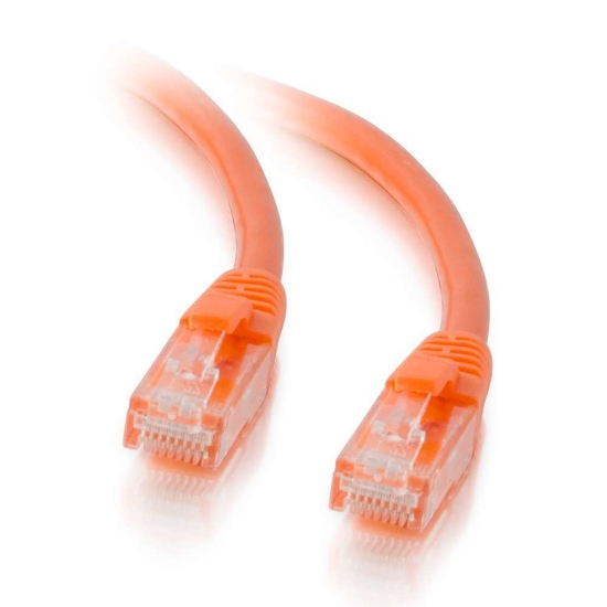 Picture of C2G 1.5m Cat5e Booted Unshielded (UTP) Network Patch Cable - Orange