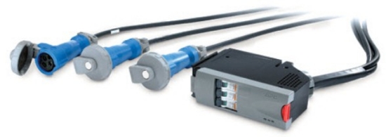 Picture of APC PDM1332IEC-3P power distribution unit (PDU) Black, Blue, Grey