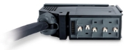 Picture of APC PDM1332IEC-3P power distribution unit (PDU) Black, Blue, Grey