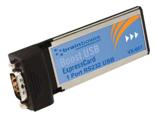 Picture of Lenovo Brainboxes VX-001-001 ExpressCard 1 Port RS232 interface cards/adapter