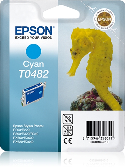 Picture of Epson Seahorse Singlepack Cyan T0482