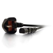 Picture of C2G 10m Power Cable Black BS 1363 C13 coupler