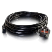 Picture of C2G 10m Power Cable Black BS 1363 C13 coupler