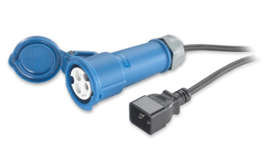 Picture of APC Power Cord, C20 to IEC309 (16A), 2.5m