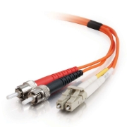 Picture of C2G 2m LC/ST LSZH Duplex 62.5/125 Multimode Fibre Patch Cable InfiniBand/fibre optic cable Orange