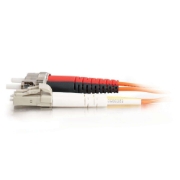 Picture of C2G 2m LC/ST LSZH Duplex 62.5/125 Multimode Fibre Patch Cable InfiniBand/fibre optic cable Orange