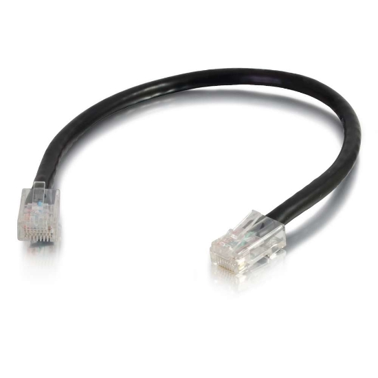 Picture of C2G 1m Cat5e Non-Booted Unshielded (UTP) Network Patch Cable - Black