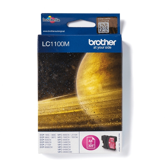 Picture of Brother LC1100M ink cartridge 1 pc(s) Original Magenta