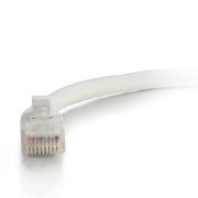 Picture of C2G 0.5m Cat6 Booted Unshielded (UTP) Network Patch Cable - White