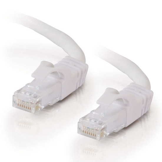 Picture of C2G Cat6 Snagless Patch Cable White 10m networking cable U/UTP (UTP)