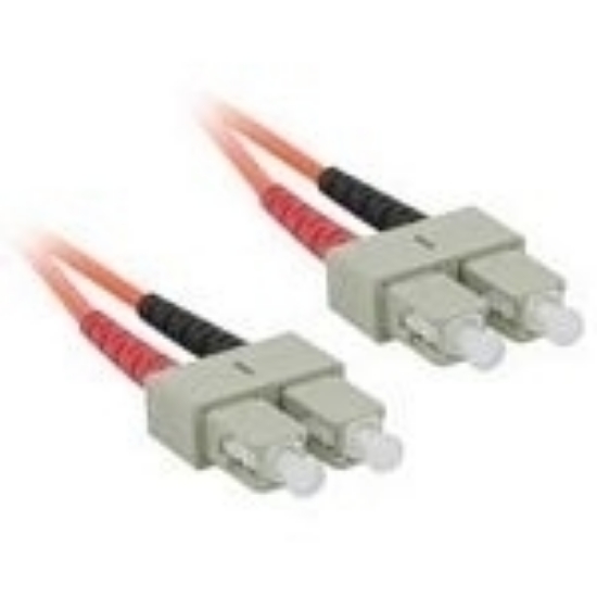 Picture of C2G 10m SC/SC LSZH Duplex 62.5/125 Multimode Fibre Patch Cable InfiniBand/fibre optic cable Orange