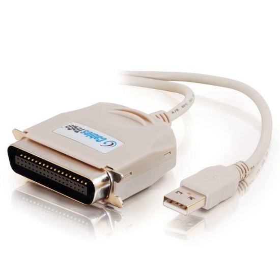 Picture of C2G 1.8m USB 1284 parallel cable Beige