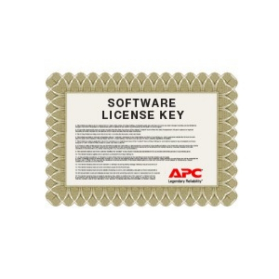 Picture of APC License, EcoStruxure IT Data Center Expert, paper, perpetual, 25 nodes