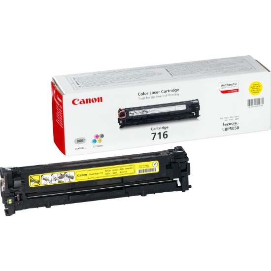 Picture of Canon 716 Y toner cartridge 1 pc(s) Original Yellow