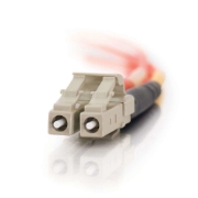 Picture of C2G 2m LC/LC LSZH Duplex 50/125 Multimode Fibre Patch Cable InfiniBand/fibre optic cable Orange