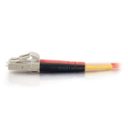 Picture of C2G 2m LC/LC LSZH Duplex 50/125 Multimode Fibre Patch Cable InfiniBand/fibre optic cable Orange